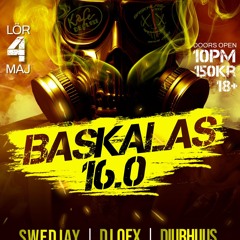 DJ SweDjay - Techno live DJ set at Baskalas 16.0 (24.05.04)