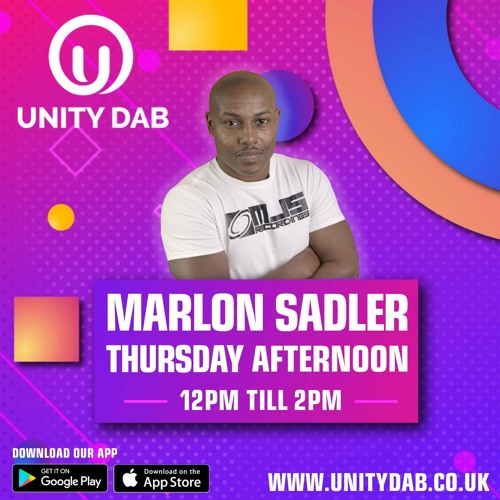 25 -03 -21 -MARLON SADLER Unity DAB Radio  (Weekly Show)