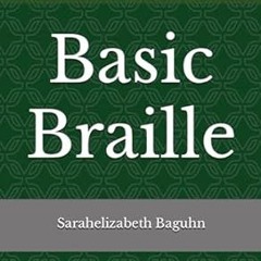 🍟[Read-Download] PDF Basic Braille A Study Guide 🍟