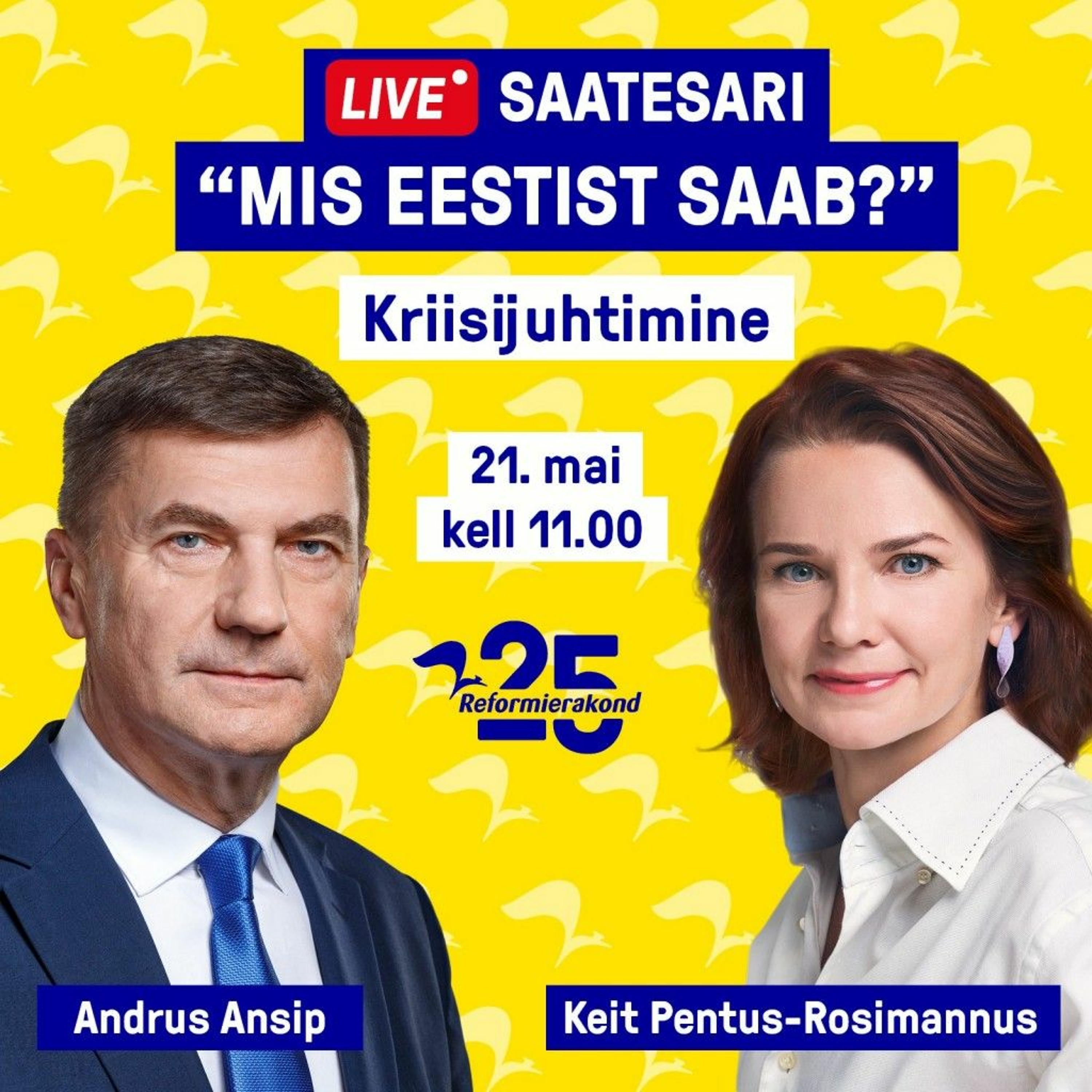"Mis Eestist saab?" Andrus Ansip - Kriisijuhtimine