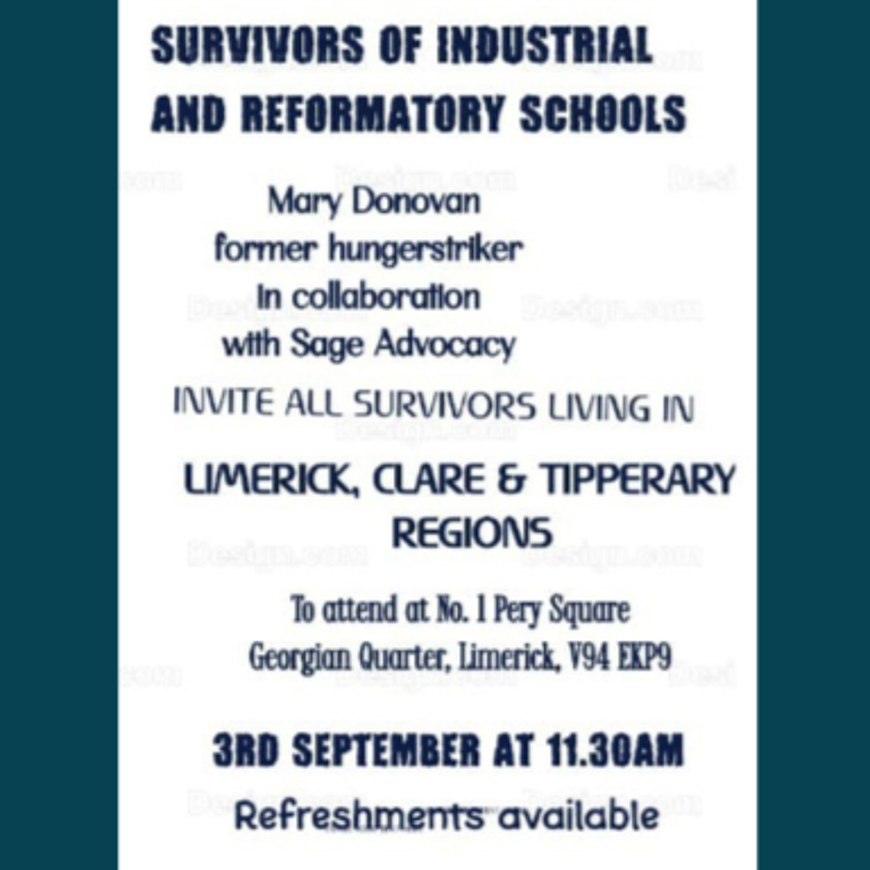 Meeting For Clare Survivors Of Industrial & Reformatory Schools