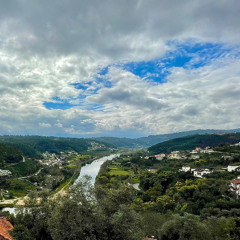 Natural Sounds - Small vibrant stream in Penacova flowing into the Mondego River