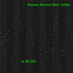 Glasses Banana Bear Coffee