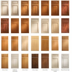 Thermofoil and Wood Cabinet Door Styles Wheeling, IL at Refacing Pros, Inc.