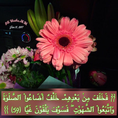 ما تيسر من سورة مريم تلاوة القارئ مؤيد مزين💙