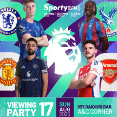 The wait is over… the Premier League is BACK — and Sporty FM is turning matchdays into magic