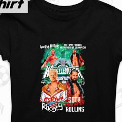 American Nightmare The Wwe World Heavyweight Champion Cody Rhodes Vs Seth Rollins Signature Shirt
