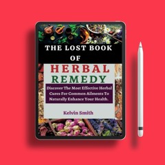 THE LOST BOOK OF HERBAL REMEDY: Discover The Most Effective Herbal Cures For Common Ailments To