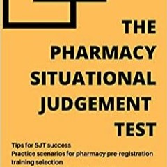 Download️ [PDF] The Pharmacy Situational Judgement Test