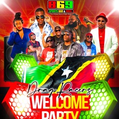 DJ TERO LIVE AT DRAG RACERS WELCOME PARTY 869 BAR NEVIS