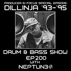 DILLINJA ('93-'95)-Drum & Bass Show Ep200 (Producer In Focus Series)