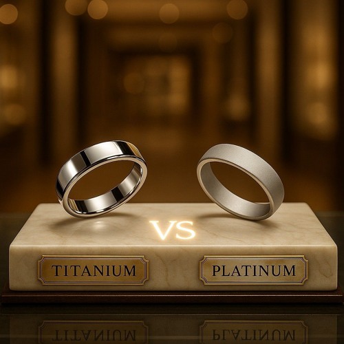 Titanium vs Platinum_ Wedding Ring Metal Guide