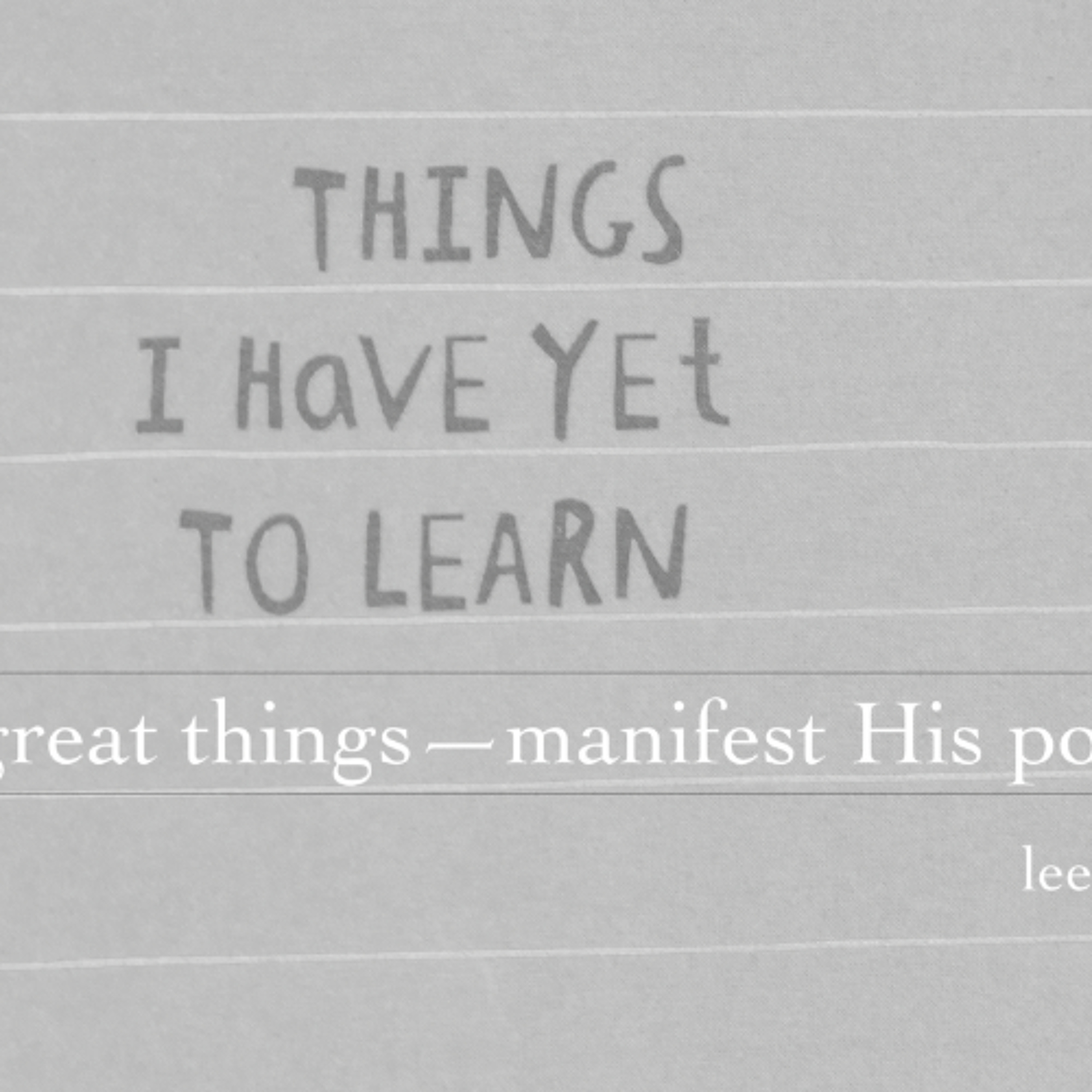 MANIFEST GREAT THINGS—WITH YOUR FAITH episode artwork