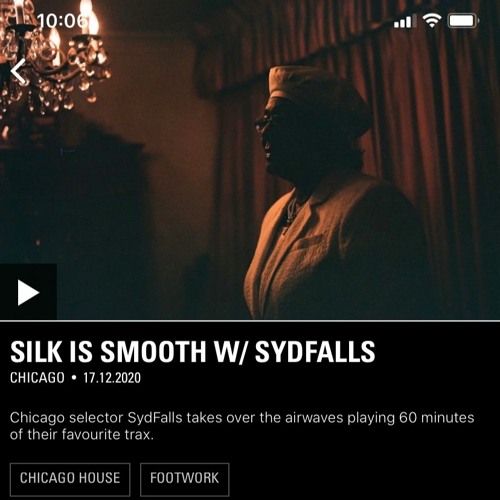 NTS: Silk Is Smooth w/ SydFalls