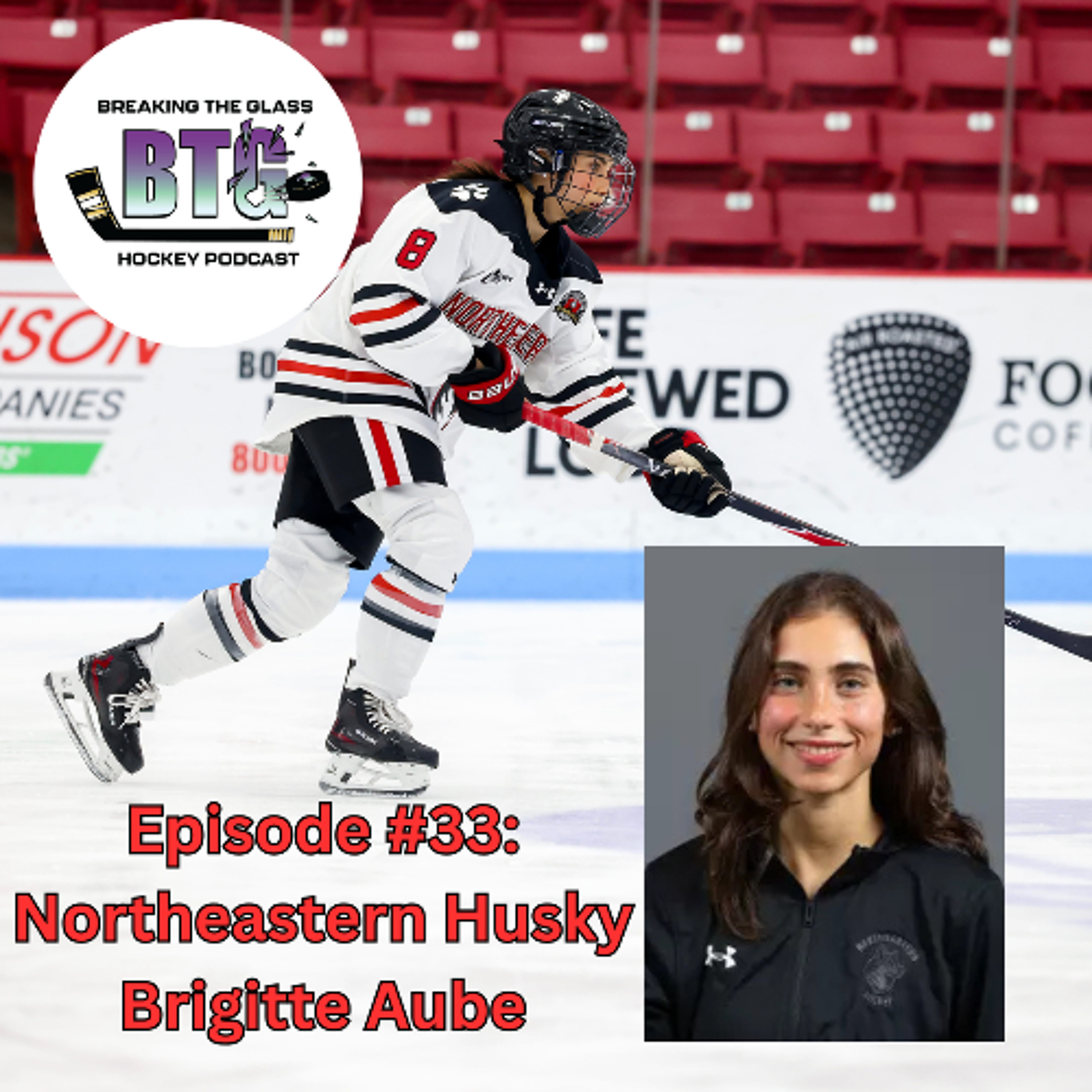 Episode #33:  Northeastern Husky Brigitte  Aube episode artwork