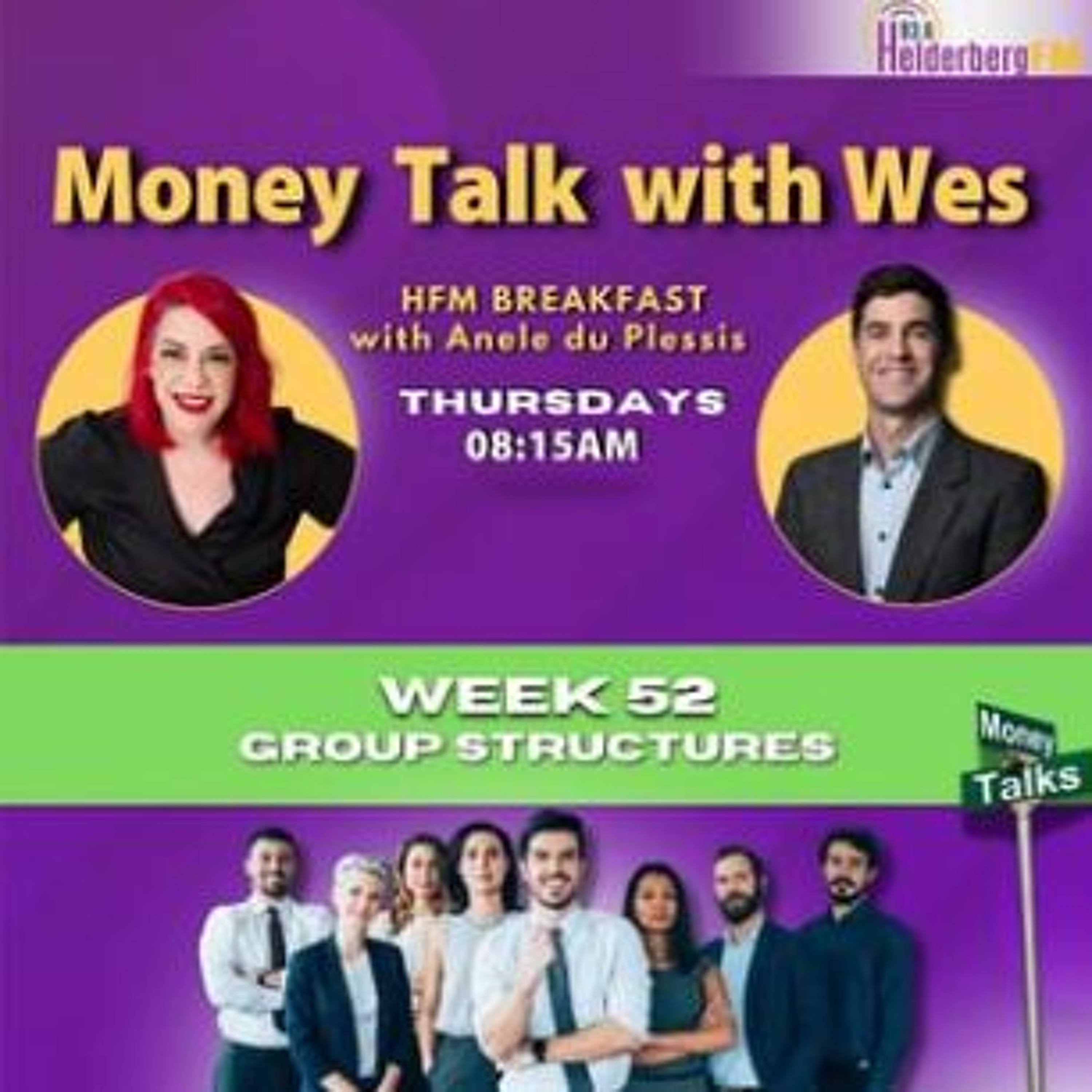 Money Talk With Wes On #HFMBreafast - 24 October 2024 episode artwork
