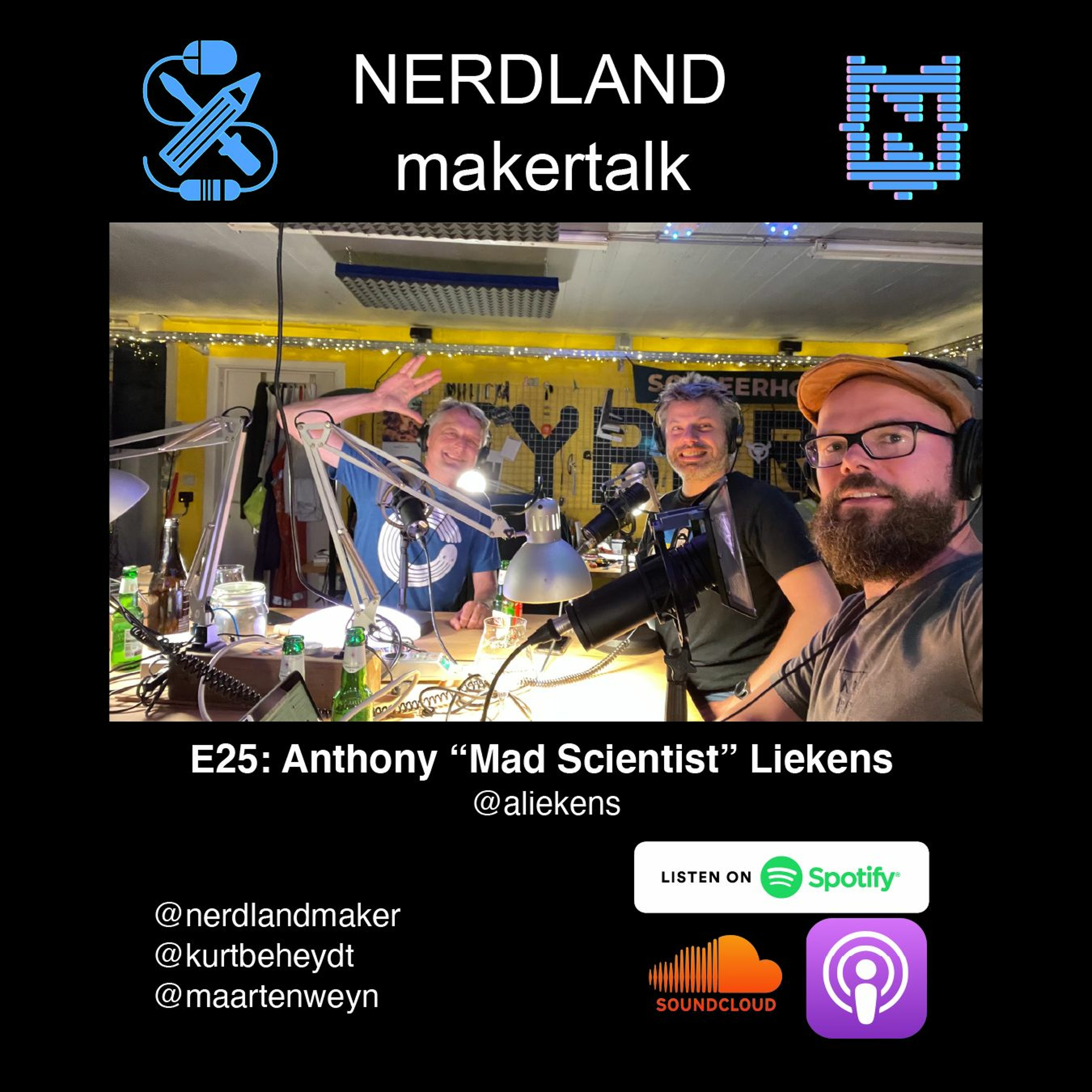 Nerdland Makertalk, podcast over makers