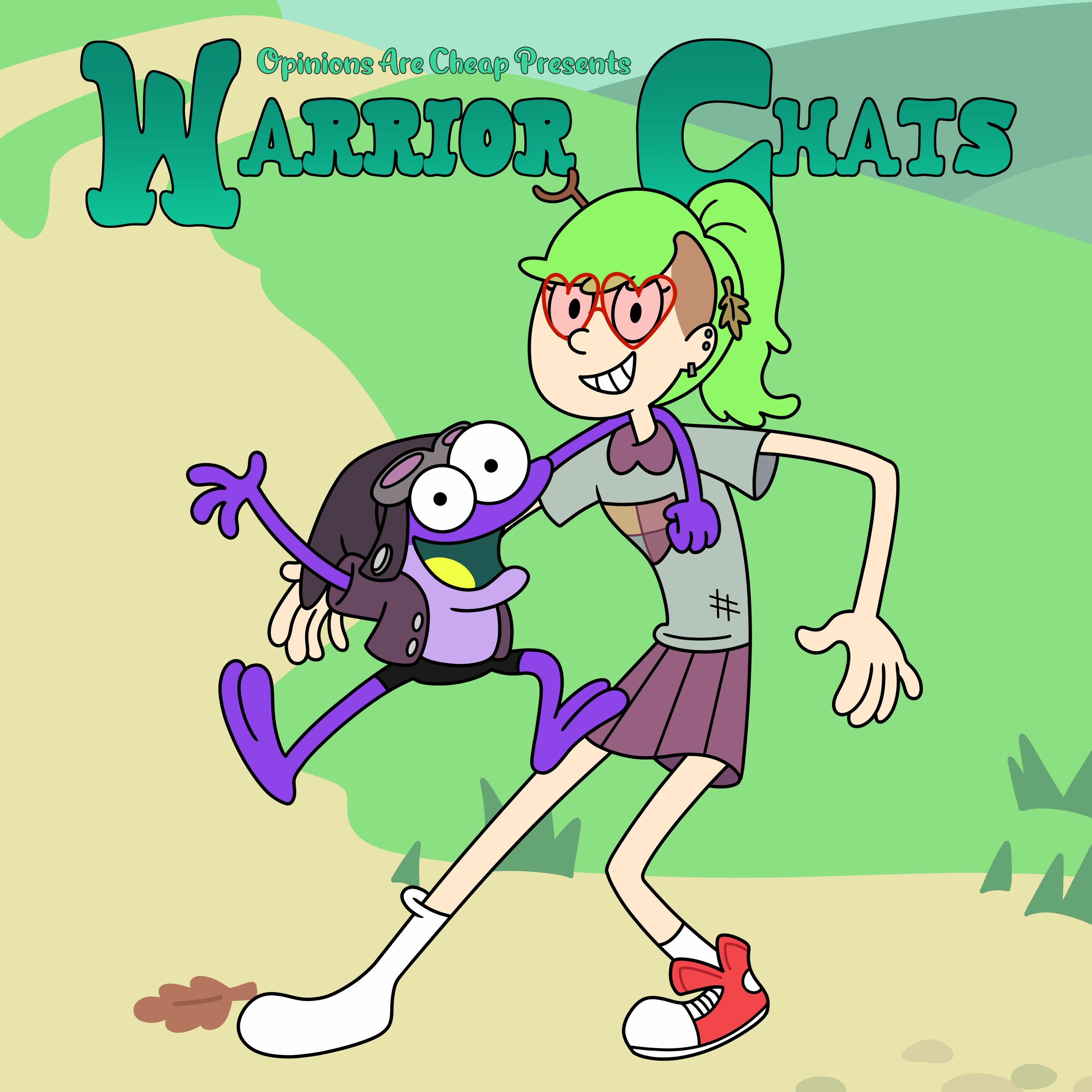 Warrior Chats 6 - Amphibia is Pretty Froggin' Cool episode artwork