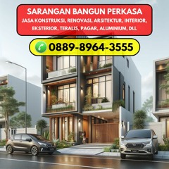 Kontraktor Rumah 3 Kamar Surabaya, Hub 0889-8964-3555