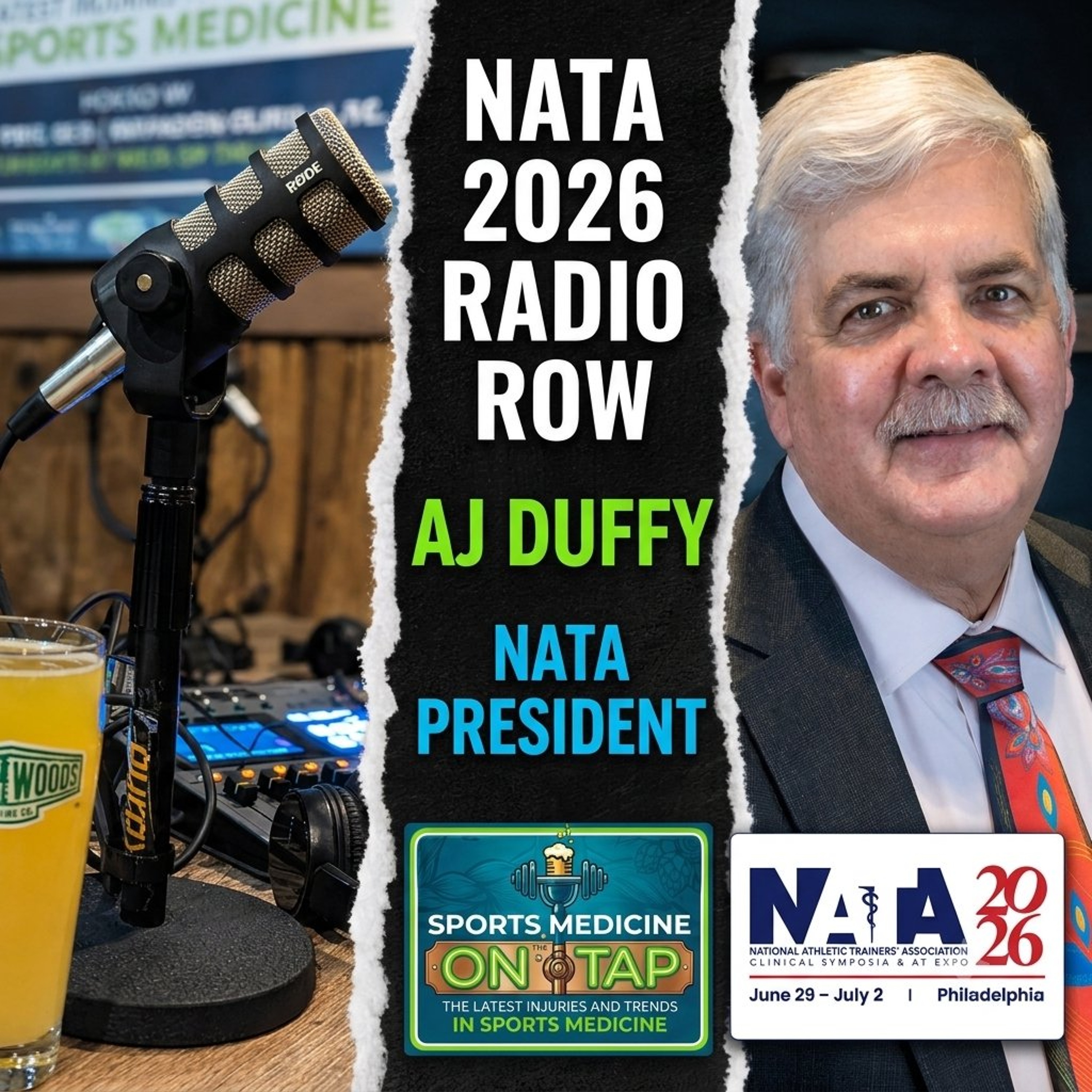 NATA Radio Row on Tap | AJ Duffy episode artwork