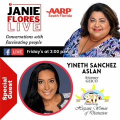 #JanieFloresLive Chats with Yineth Sanchez Aslan