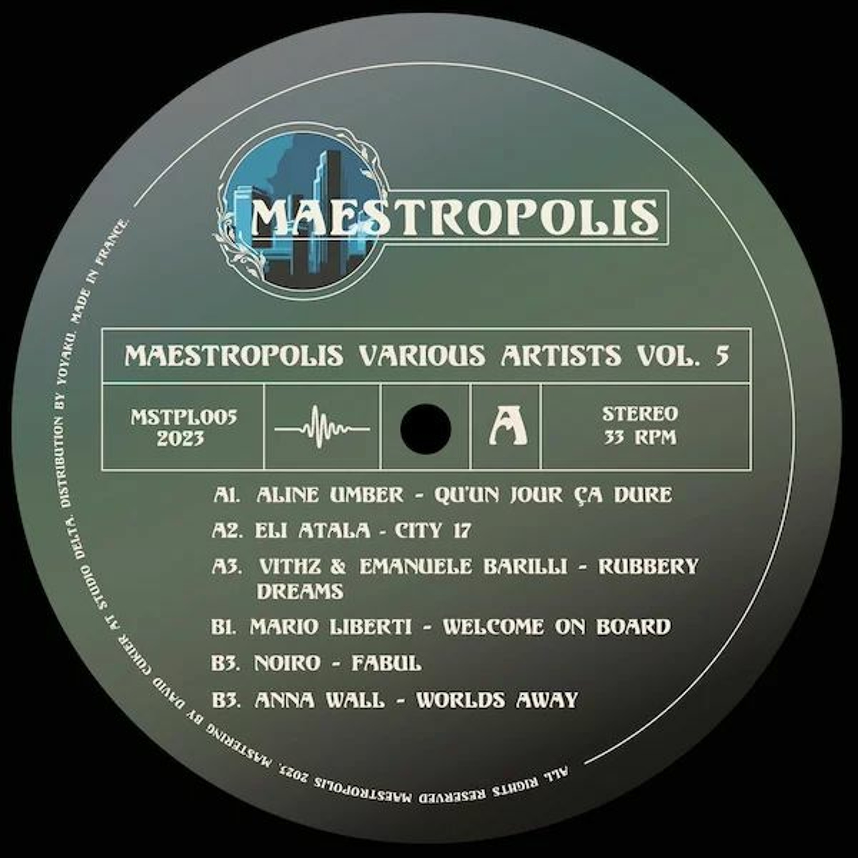 Vithz & Emanuele Barilli - Rubbery Dreams [Maestropolis Records - MSTPL005] episode artwork