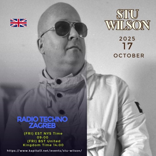 #406 Oct'25 Kapital3 Radio Techno Zagreb Melodic Techno @djstuwilson