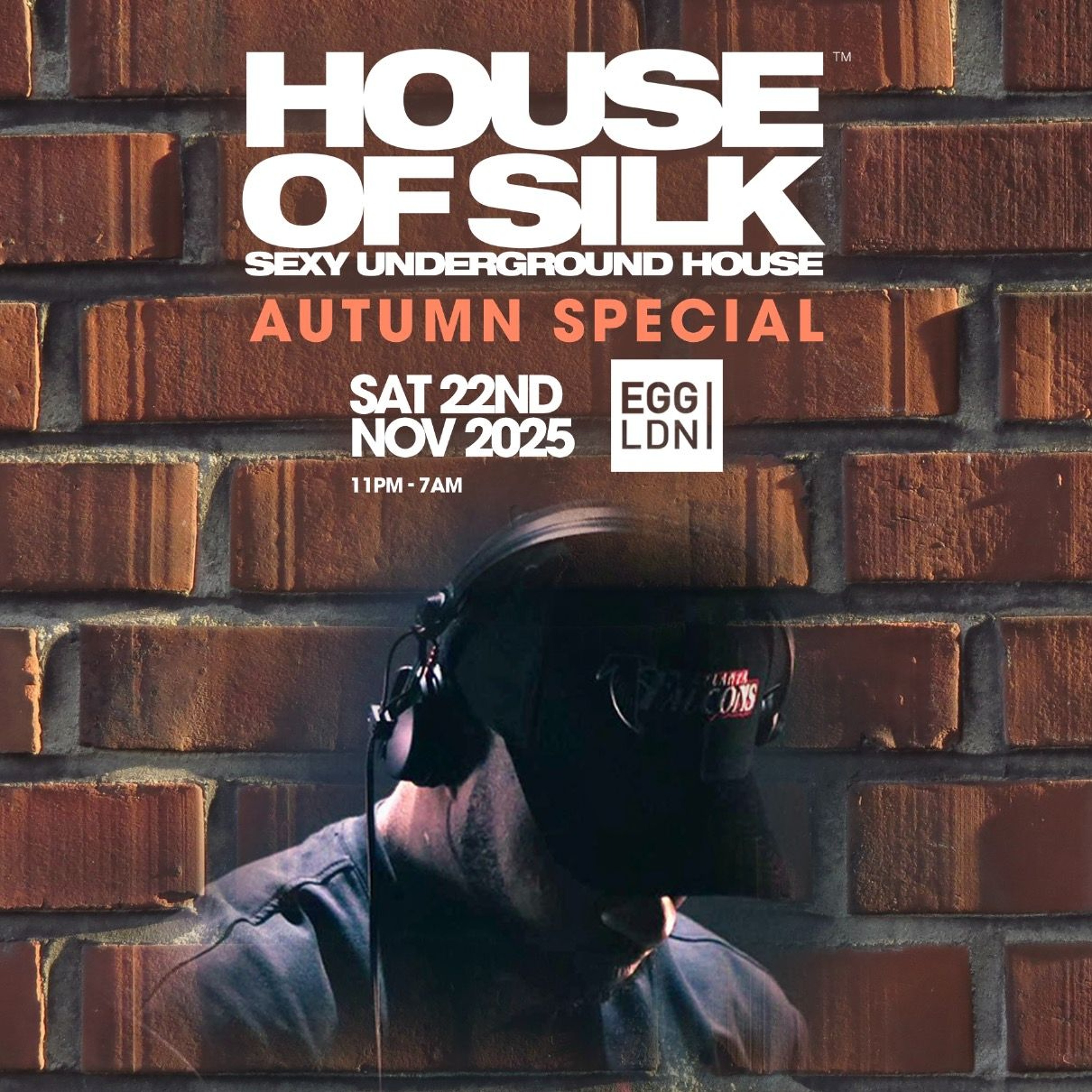 MAK 10  / RISKGO - LIVE - HOUSE OF SILK - AUTUMN SPECIAL - SAT 22ND NOV 2025 - EGG LDN episode artwork