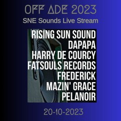 SNE Sounds Live Stream * Off ADE 2023* 20-10-23