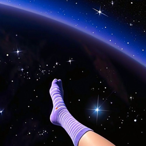 The stars wear socks and gravity takes a holiday in the sky