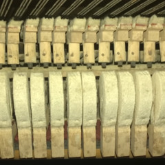 Dry Hands Minecraft on an old, out of tune piano by eli p