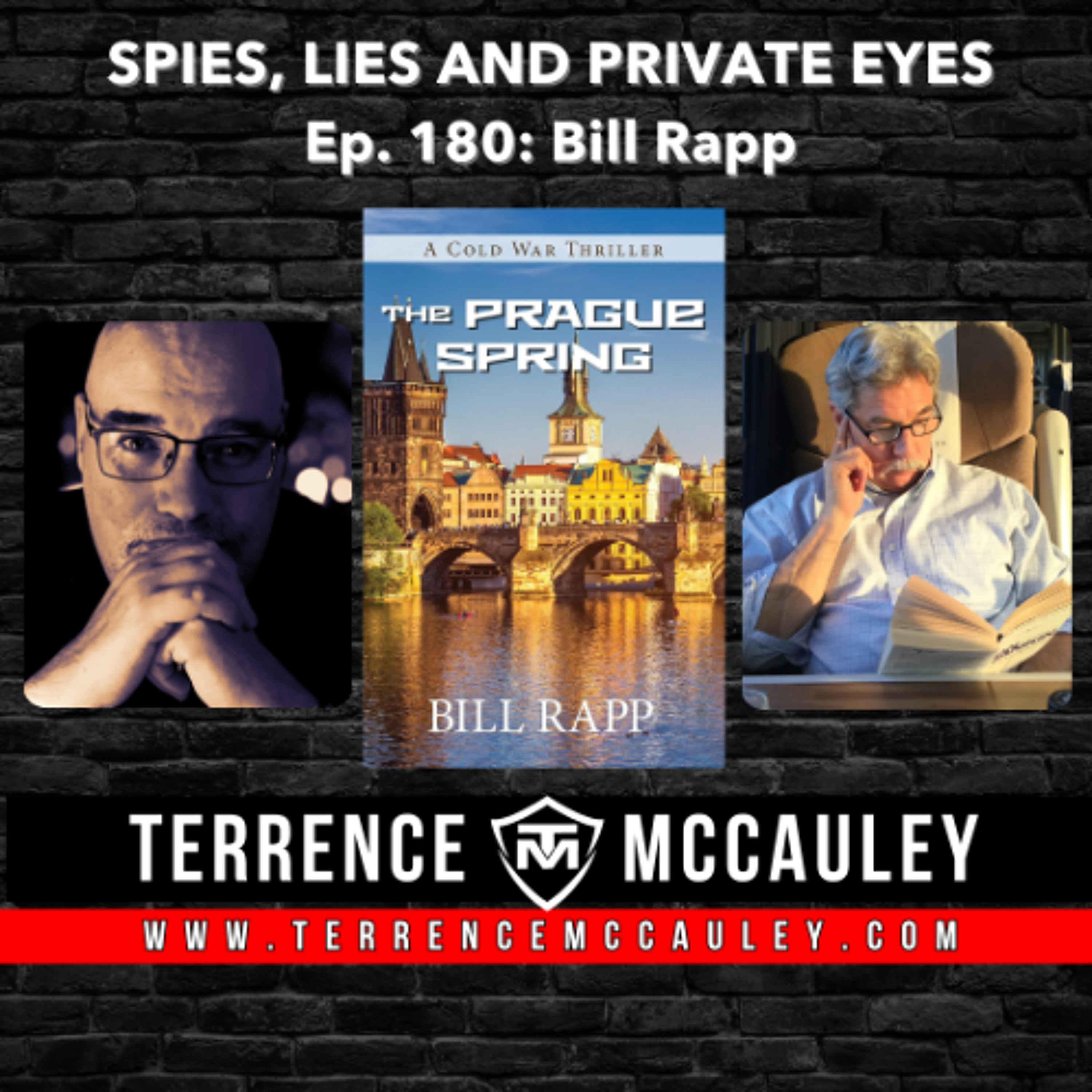 Bill Rapp on his new Cold War Thriller THE PRAGUE SPRING episode artwork