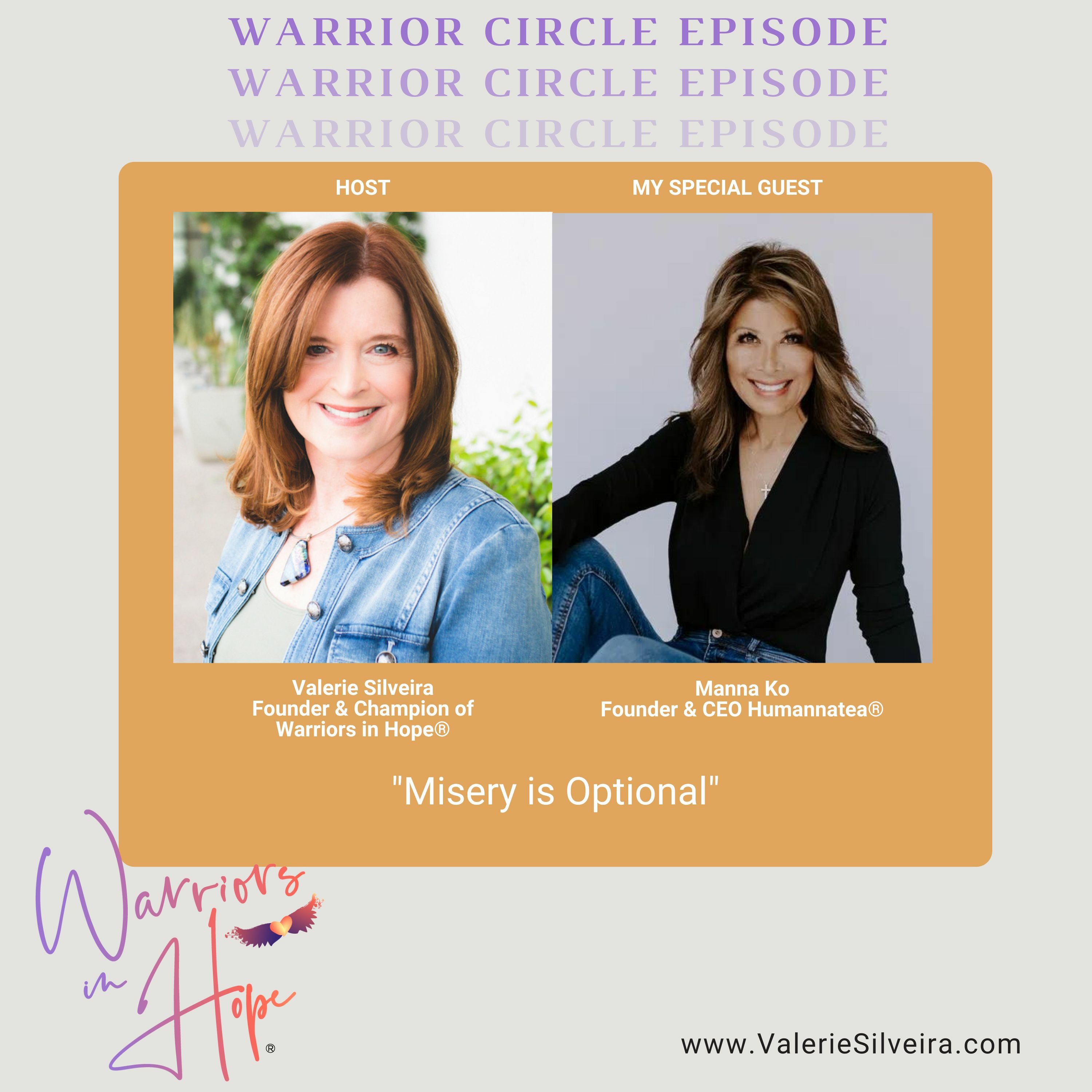 Misery Is Optional With Manna Ko