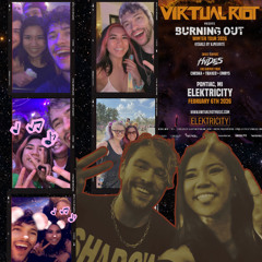 support for virtual riot: burning out tour