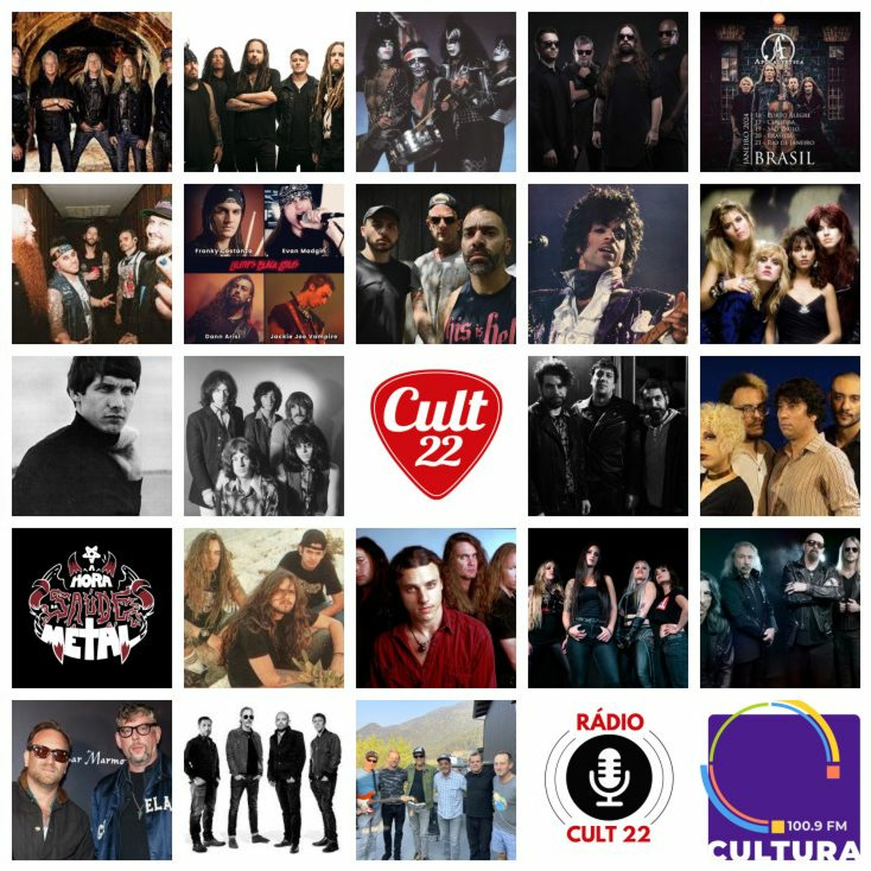 Cult 22 - Rock e Pop sem discriminação