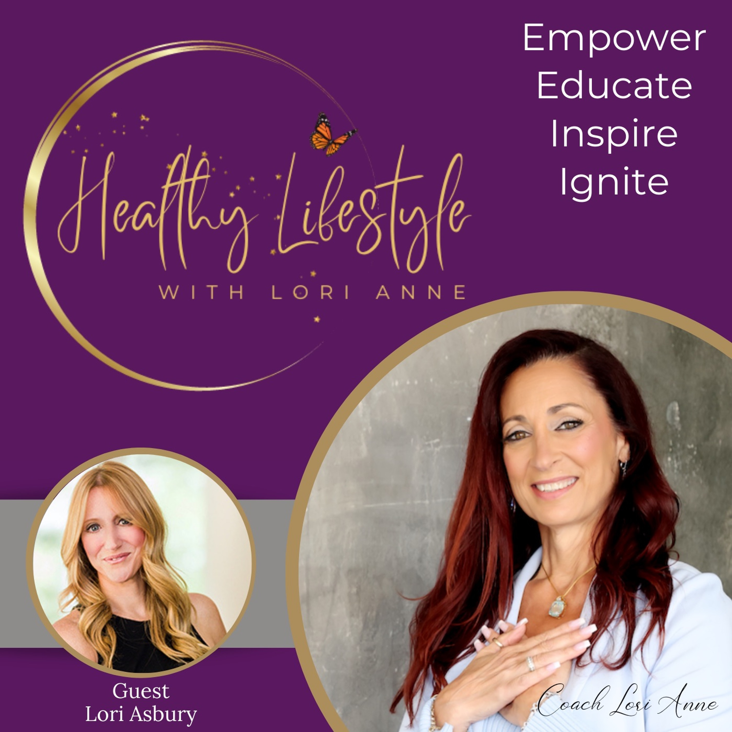 Healthy Lifestyle 12-27-25 Lori Asbury - Leading with Intention episode artwork