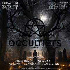 James Demon @ Occultists Winter Soltice Ritual - Nui, Ibiza - 22.12.23