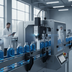 Rotulagem de Frascos Cilíndricos Transforme um Gargalo em Vantagem Competitiva