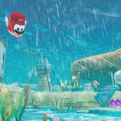 MARIO • Relaxing Music With Rainstorm Sounds