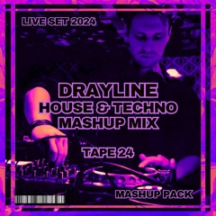 House & Techno Mashup Mix | Live Set | Tape 24 (Charlie Sparks, HI-LO, Diplo, MRD, Nyctonian, Blk. )