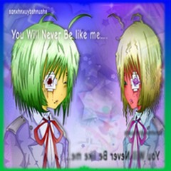 you will never be like me...