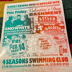 Snowhite Sound Ls Gold Star Ls Outlaw At Four Seasons Swim Club In Bensalem, NJ - 2 - 14 - 97