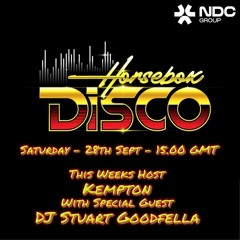 Stuart Goodfella's Vinyl Disco & Classic House Set for HorseBox Disco 28 09 23  For NDC Radio