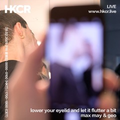 lower your eyelid and let it flutter a bit: max may & geo - 28/02/2025
