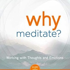 [GET] [EBOOK EPUB KINDLE PDF] Why Meditate?: Working with Thoughts and Emotions by  Matthieu Ricard