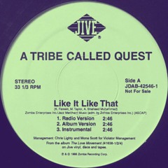 A Tribe Called Quest - Like It Like That (HAUWARD edit)