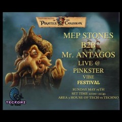 Crazyland Pinkster Vibe Festival 2024 MEP STONES B2B Mr. Antagos