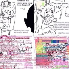 slurps brain thru Crazy Straw