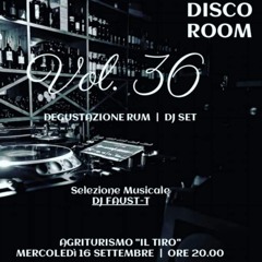 Disco Room Vol. 36 By Faust-T Dj Mercoledì 16-09-2020