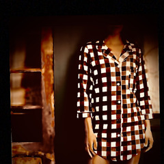 Old Brown Flannel Shirt